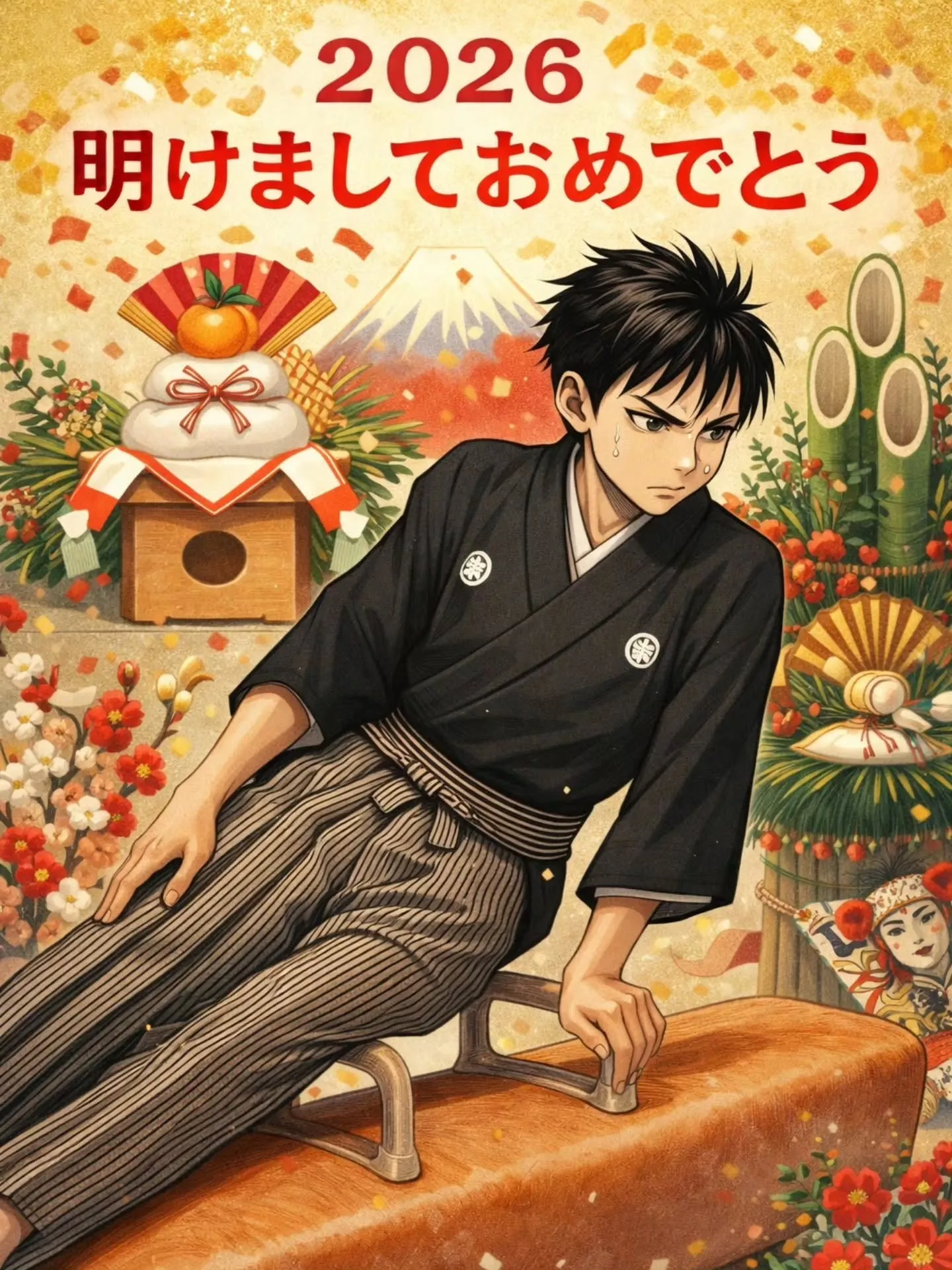 本年もどうぞよろしくお願い致します🤸