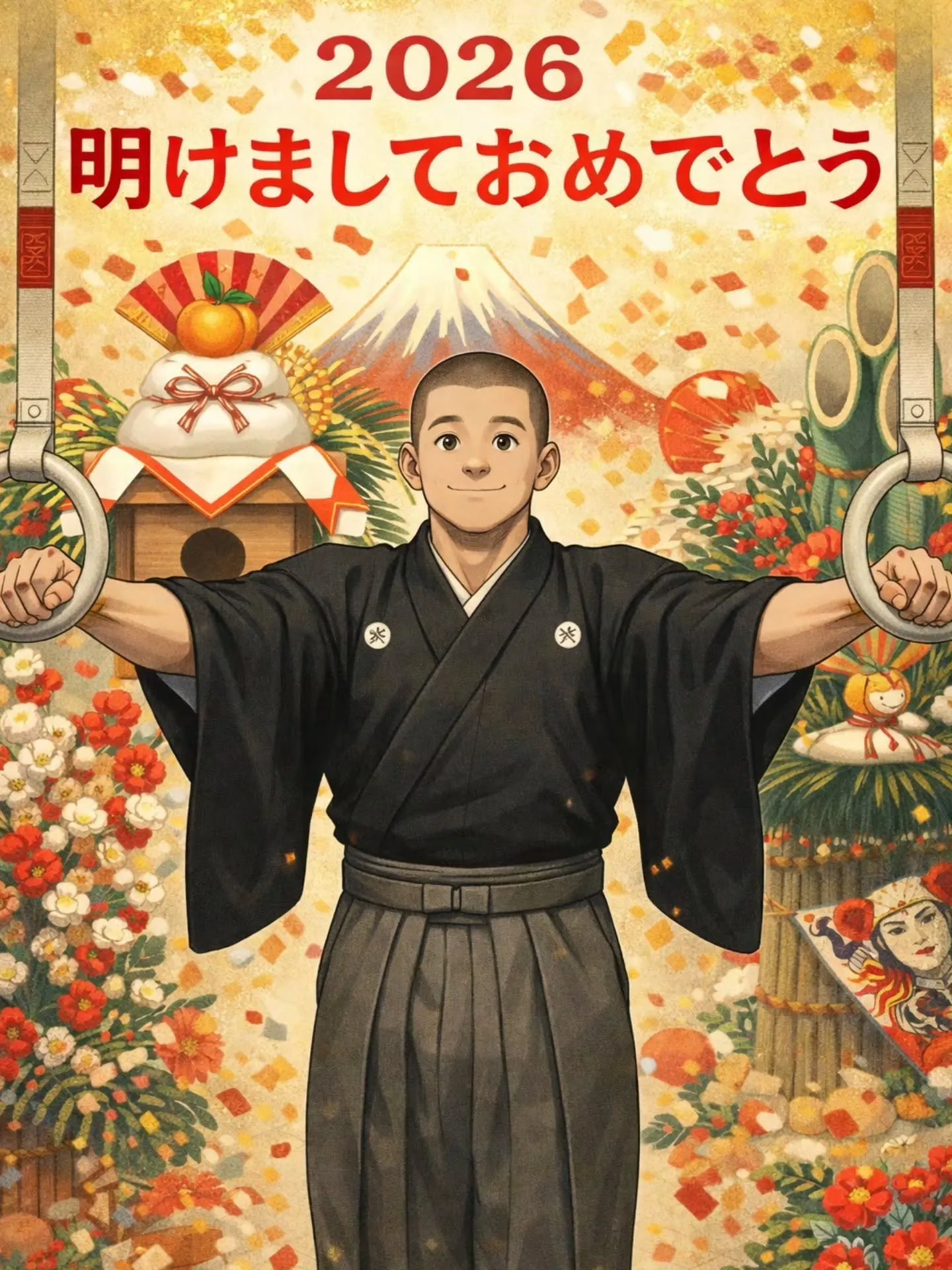 本年もどうぞよろしくお願い致します🤸